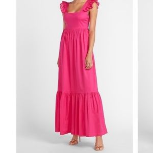 Express Pink Maxi Dress Size Small